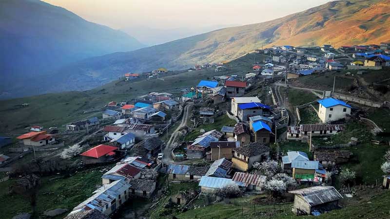 روستای میرخمند از جاهای دیدنی چمستان