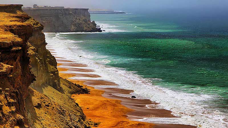 سواحل مکران از جاهای دیدنی چابهار