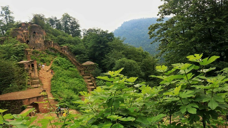 قلعه رودخان از جاهای دیدنی گیلان