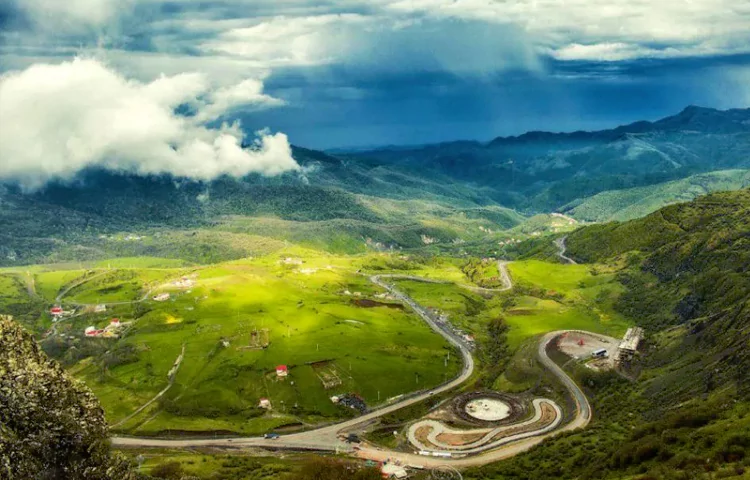 مسیر سرعین به اردبیل