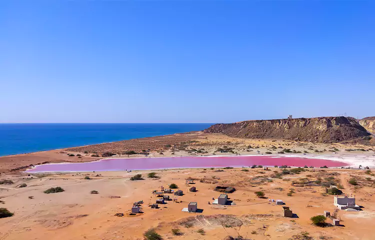 دریاچه صورتی چابهار