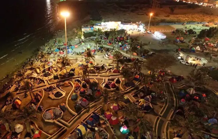 جاهای دیدنی قشم در شب