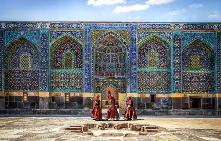 معماری بقعه شیخ صفی