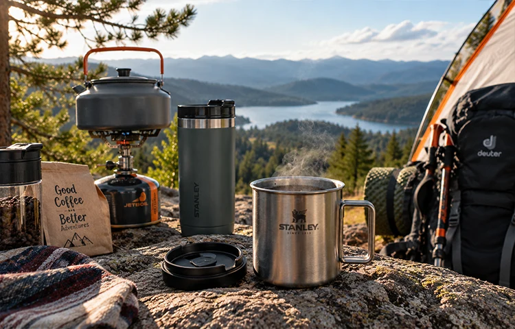 لیوان دوجداره استیل