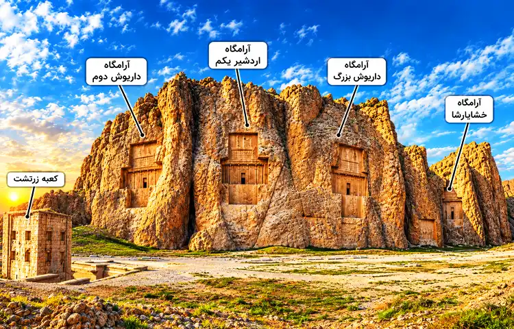 پلان نقش رستم