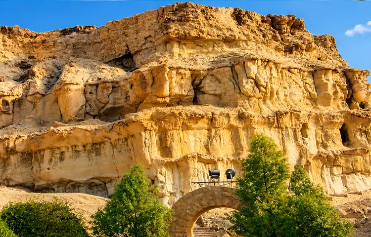 بازدید از غار خربس