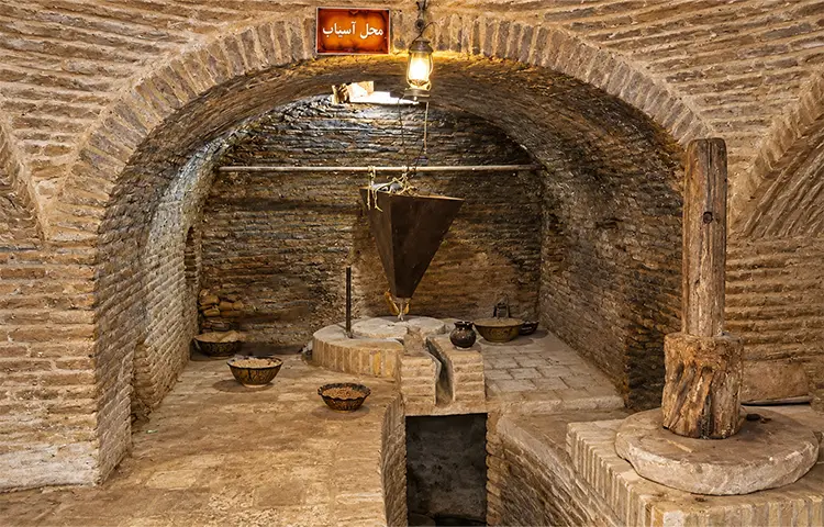 آسیاب آبی قنات زارچ