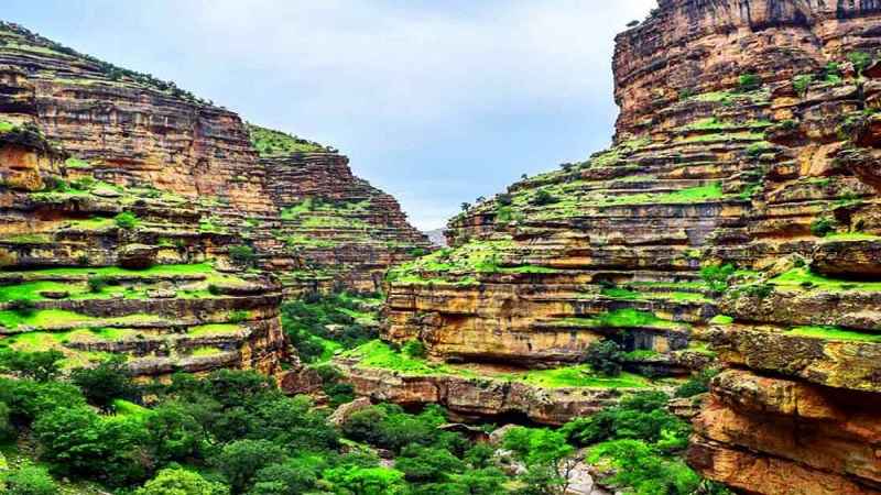 تنگه شیرز از نمایی دیگر