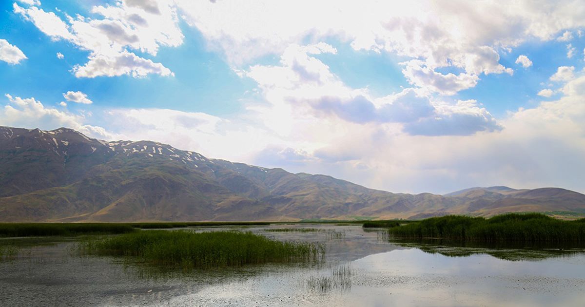 تالاب گندمان چهارمحال بختیاری