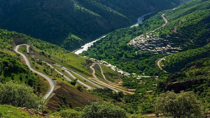 آب و هوای کردستان