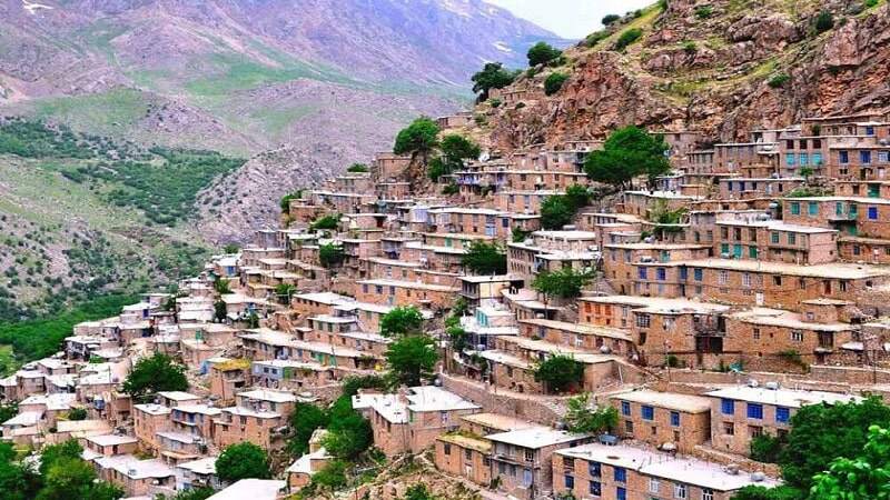روستای پلکانی اورامان
