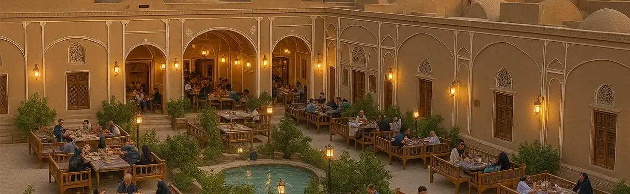 بهترین و خوشمزه‌ترین رستوران‌های یزد
