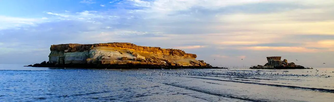 جزیره ناز قشم؛ گاهی غرق در آب، گاهی نمایان بر سطح دریا