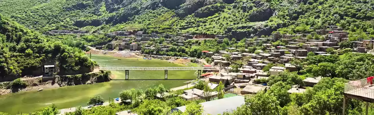 روستای سلین؛ بهشت پلکانی هورامان در کنار سیروان