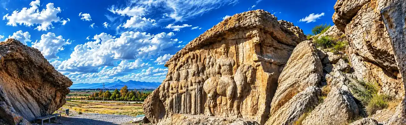 نقش رجب؛ روایت سنگی شاهان ساسانی در دامنه کوه